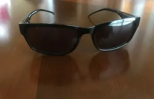 Scheyden Waylite Aviation Fixed Gear Made in Japan Black w/Gray Lens Sunglasses